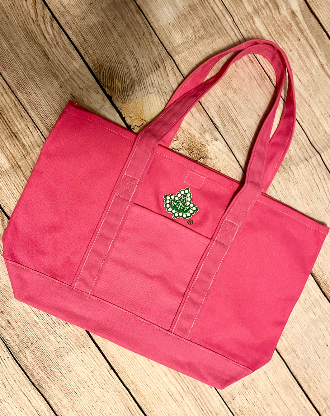 AKA Hot Pink Tote Bag