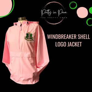Windbreaker Shell Logo Jacket